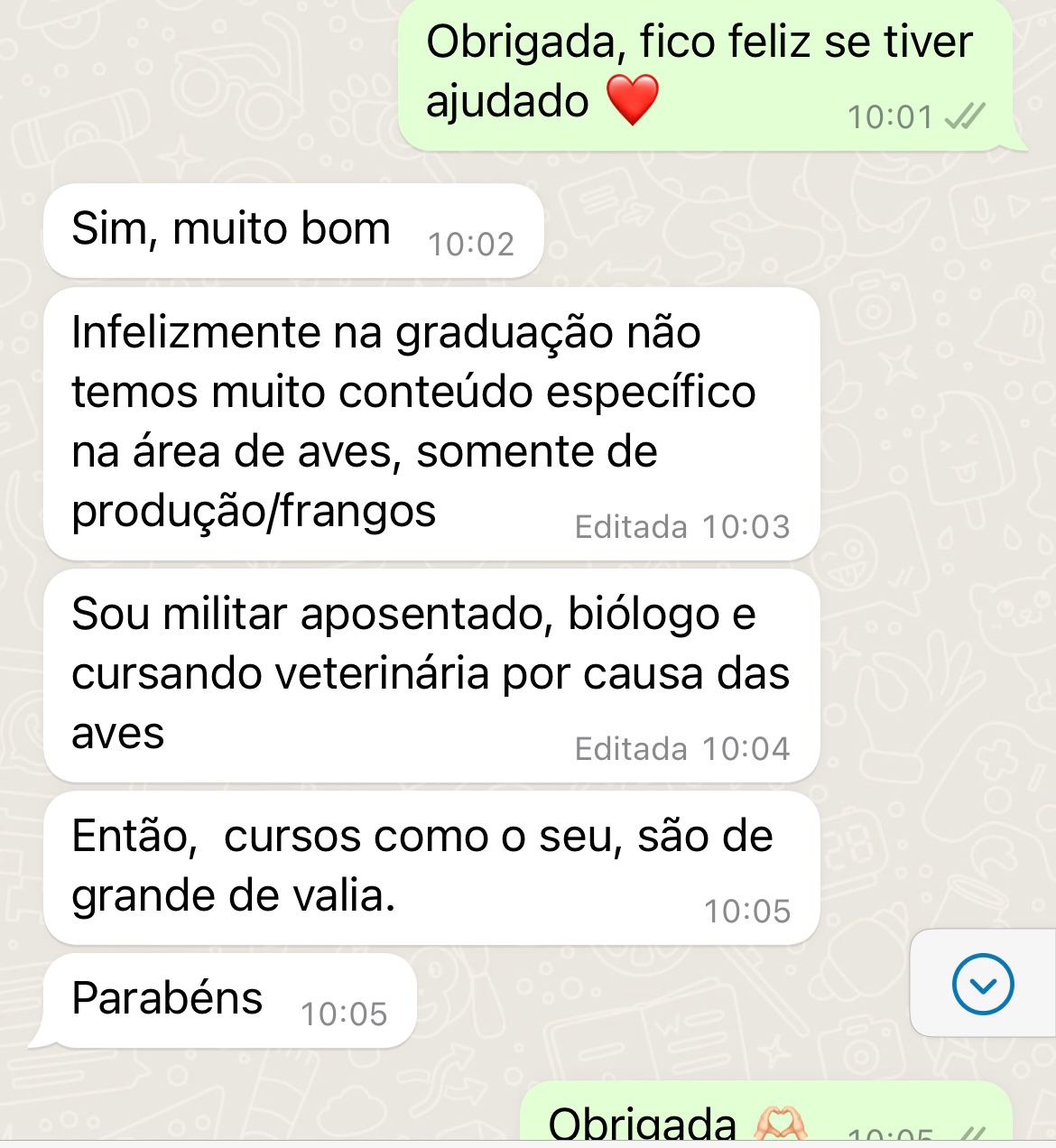 Depoimento real de aluno 3