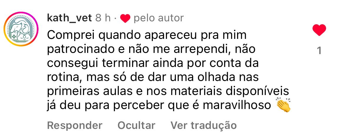 Depoimento real de aluno 8
