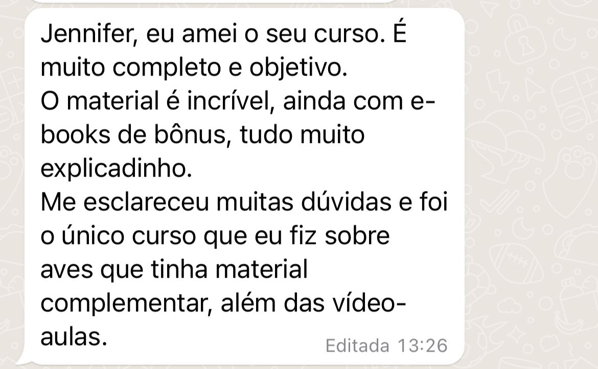 Depoimento real de aluno 9