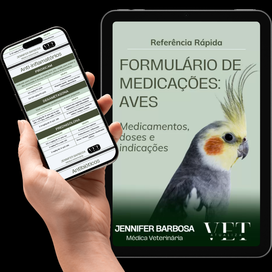 Capa de Formulário de Medicações para Aves